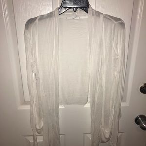 White Cardigan